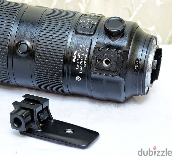 أحدث إصدار Lens NIKON 70-200mm F2.8E FL ED VR III 16