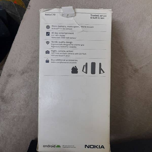 Nokia c10 , 2rm , 16gb whatsapp 01142249766 5