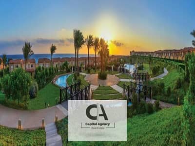 With a 27% discount on cash a distinctive two room chalet for sale Fully finished | In installments up to 8 years | in Ain Sokhna | Prime location