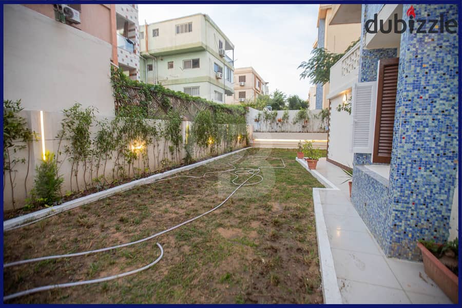 Ground floor apartment for sale, 100 m + 200 m, Mmamoura Beach Garden (branching from Youssef Al-Sebaei Street) 0