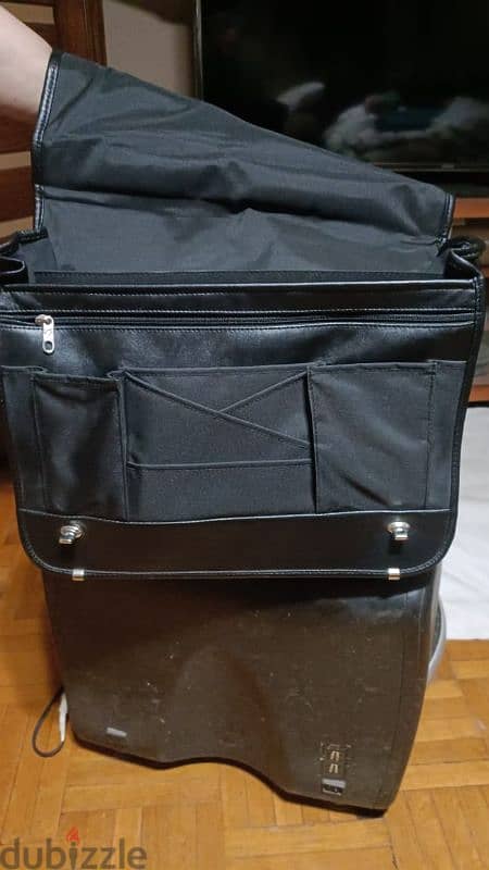 Samsonite  classic genuine leather brief case never used 2