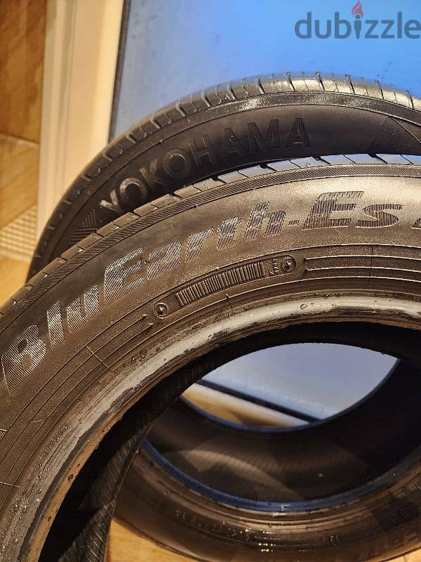 ٤ إطارات يوكوهاما ياباني مقاس 205/60r16 2