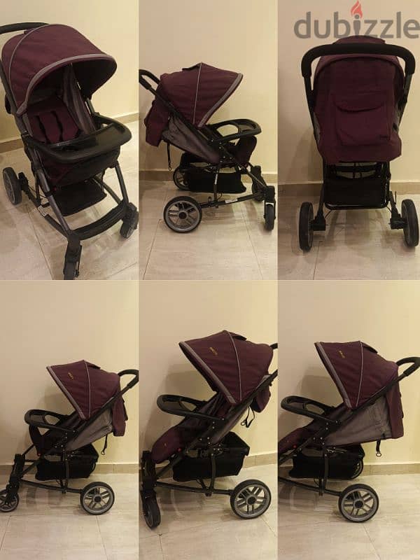 stroller اطفال بحالة جيدة جدا. gracco 0