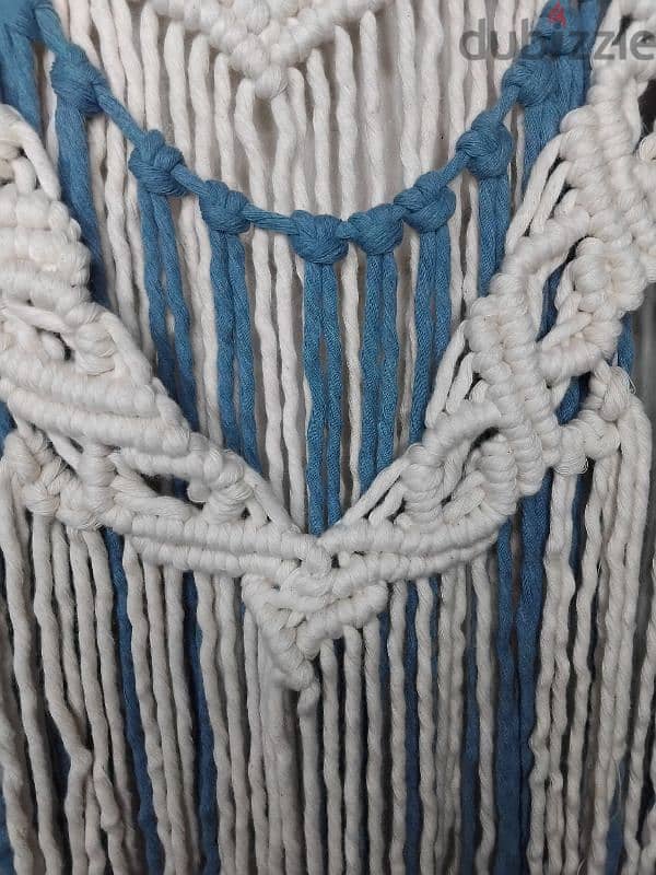 مكرميه حوائط wall macrame 4