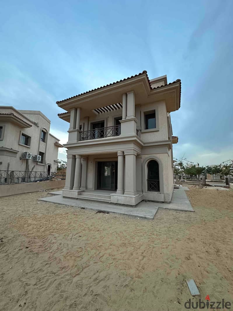 فيلا مقدم و إقساط للبيع في مدينتي في القاهرة الجديدة نموذج D3 في VG3 فيو وايد جاردن صريح villa for sale in Madinaty type D3 0