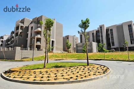 Apartment, 200 meters + 100-meter garden, ready to move  fully finished, facing north , prime location in VGK, Palm Hills, New Cairo.