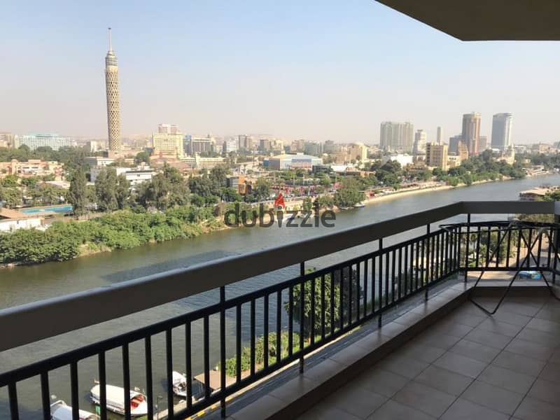 A hotel apartment, a bargain, in the first hotel tower on the Nile, fully finished with furniture and appliances ((immediate delivery)) in Maadi 0