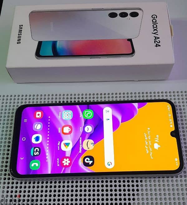 samsung A24.128GiGa. 6ram  ziro سعر نهائي منعا للاحراج 0