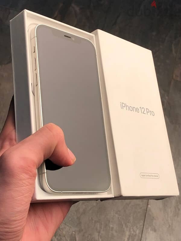 للبيع بسعر مميز iPhone 12 Pro 256 GB ضمان ابل ساري لشهر 11/2025 2