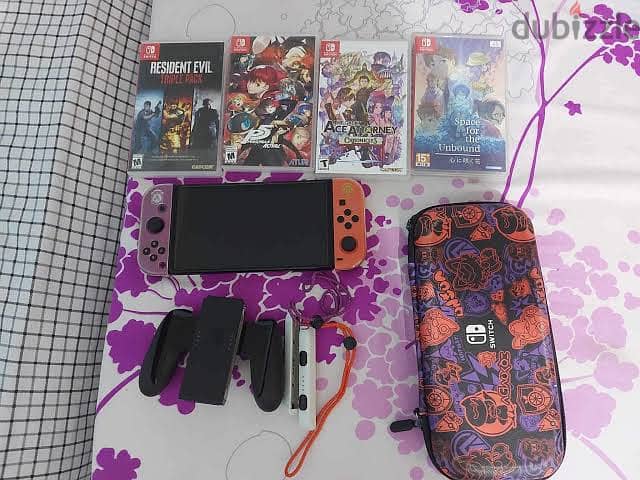 Like new nintendo switch Oled 2 pokemon limited edition 2