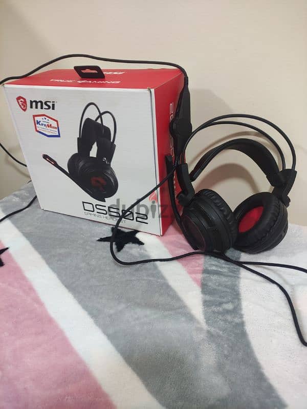 MSI DS502 Headset | سماعة جيمينج 1