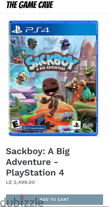 sackboy لعبة 1