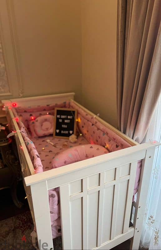 baby crib for sale  سرير طفل للبيع 2