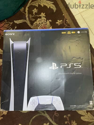 جهاز ps5 digital للبيع في حاله ممتازه