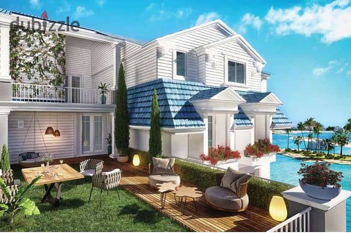 I villa roof triplex  of 230 meters + 135 meters, middle unit, in Mountain View iCity, New Cairo - Mountain Park Phase. 0