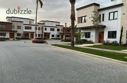 Townhouse, 176 meters, facing north view of the landscape at Azzar Infinity, Fifth Settlement. 0