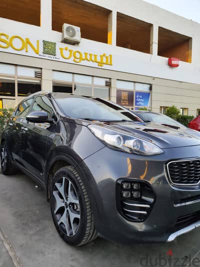 كيا سبورتاج  جي تي لاين Kia Sportage  2017 Top Line