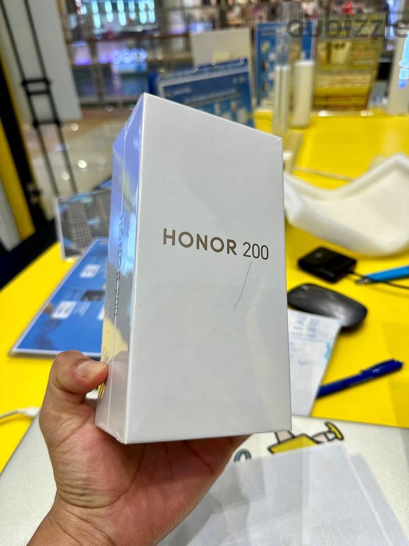 Honor 200 5G ضمان محلى مصرى ( اتصال ) جديد فتح علبة 0