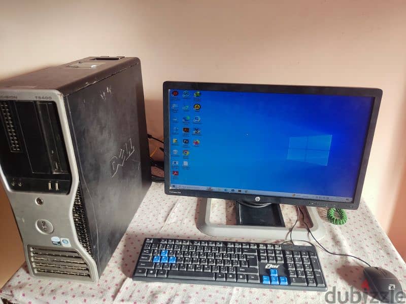 للبيع جهاز كمبيوتر dell T5400 0