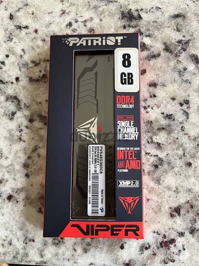 رامات جديده  patriot viper ddr4 3600mhz ram التجمع الخامس