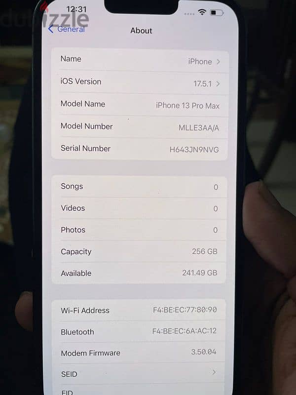 Iphone 13 Pro Max 256gb 9