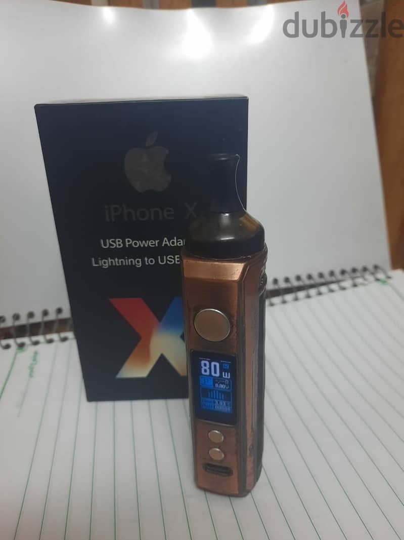 voopoo drag x سبب البيع هو عدم الاستخدام بسبب الاقلاع عن التدخين 3