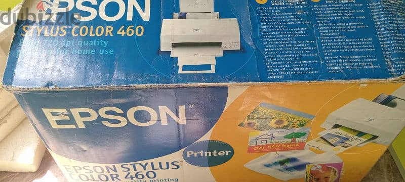 برنتر EPSON 460  الوان حبر ٤ لون 3