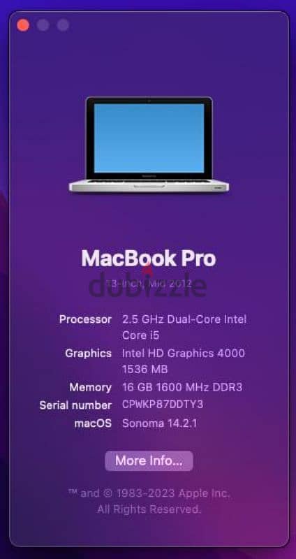 فرصة macbook 5