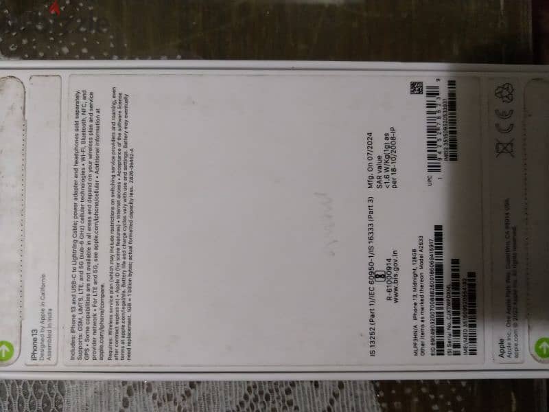 iphone 13 black - 128 GB - new 0