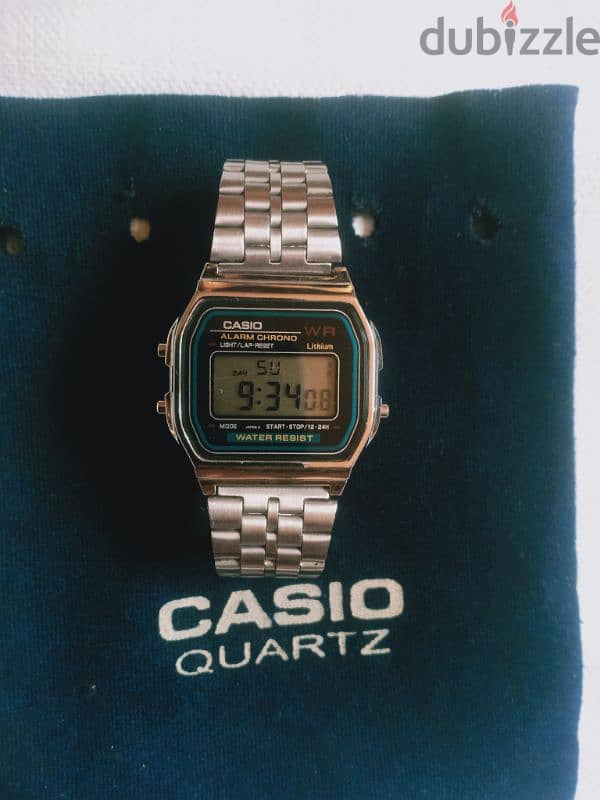 casio  كاسيو أرقام معدن بحاله فوق الممتازه 0