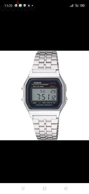 casio  كاسيو أرقام معدن بحاله فوق الممتازه 4