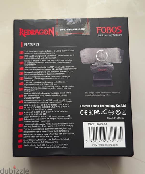 Redragon GW-600 fobos webcam for sale 1