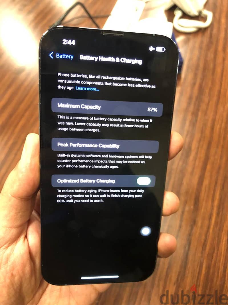 آبل - آيفون 13 برو ماكس 256G بحالة الزيرو 10