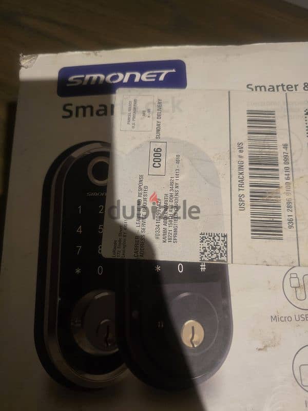 New unused smonet smart lock 0