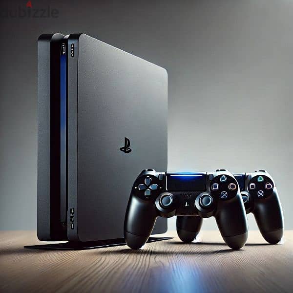 Ps4 slim 1Tb للبيع وارد الخارج الجهاز زيرووو 0