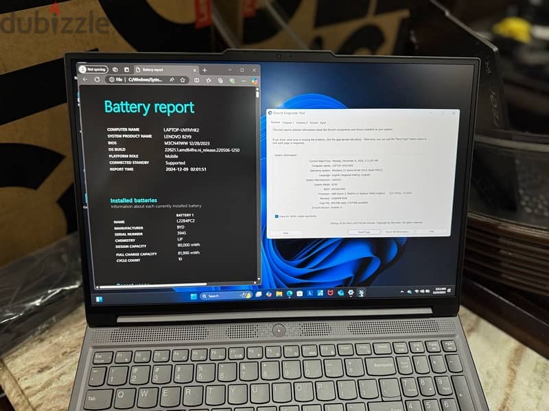 Lenovo legion pro 5 Slim    4060 8