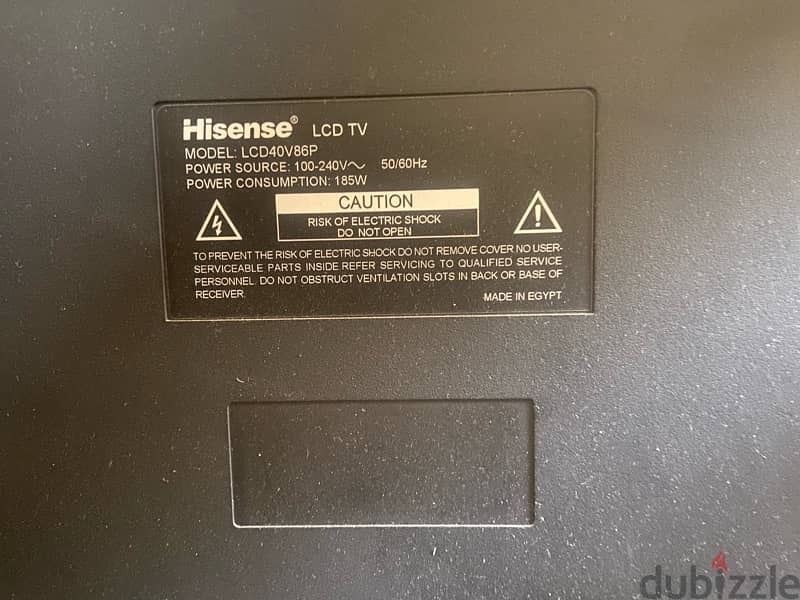 Hisense Lcd 40’’ TV for sale 3