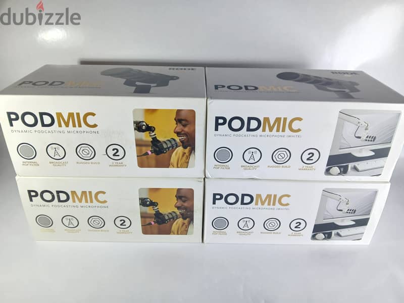 مايك RODE PODMIC XLR جديد متبرشم 0