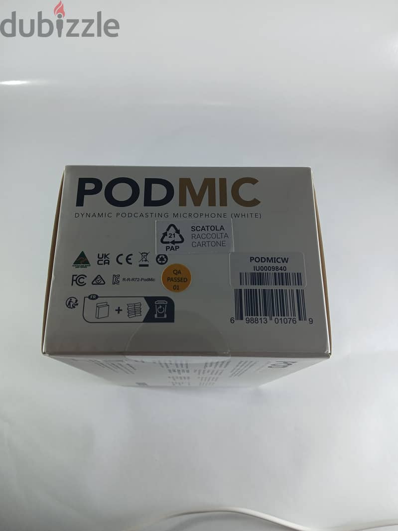 مايك RODE PODMIC XLR جديد متبرشم 1