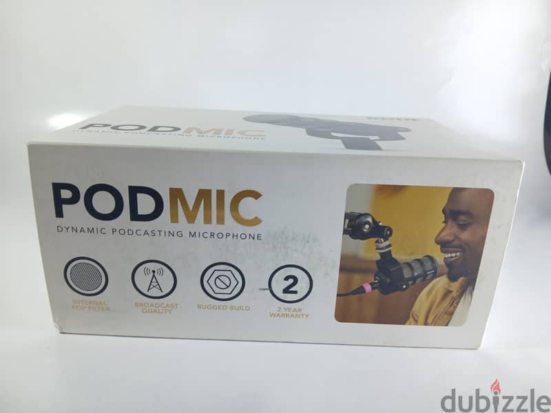 مايك RODE PODMIC XLR جديد متبرشم 3