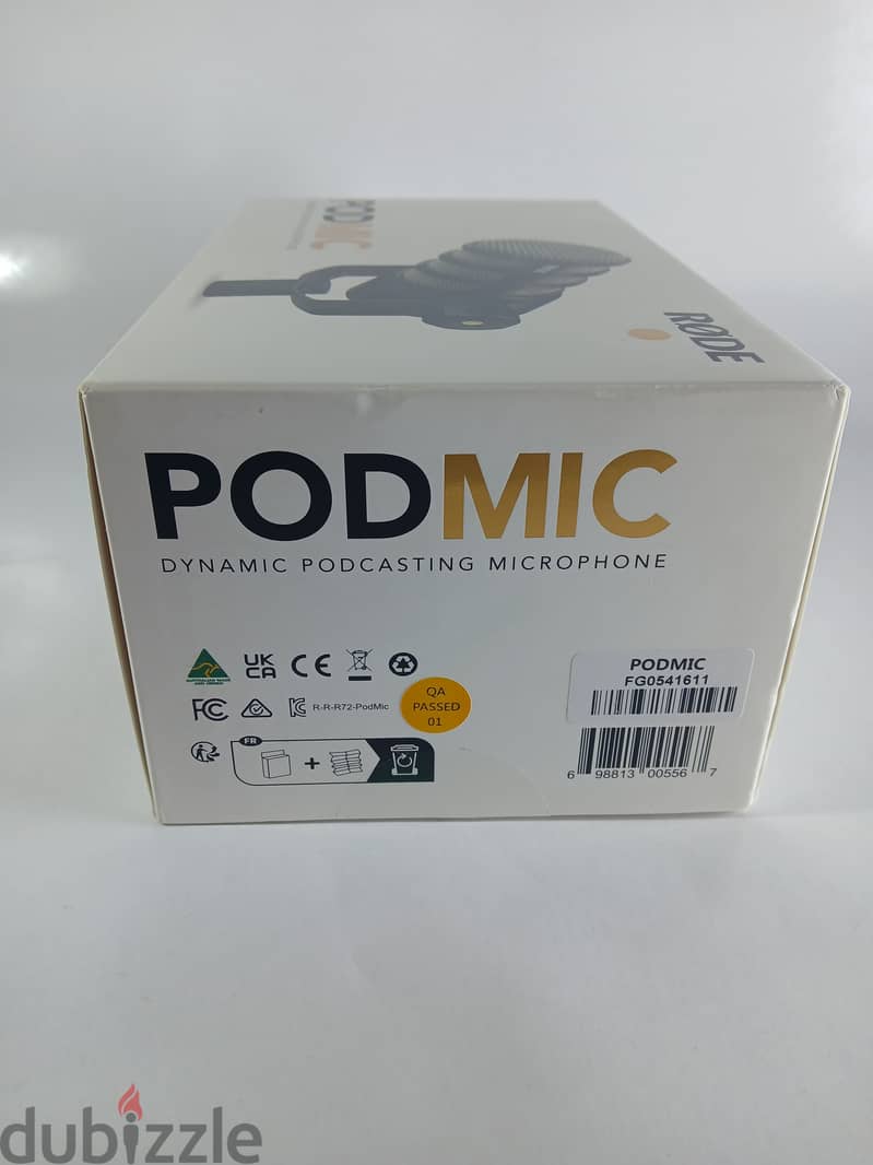 مايك RODE PODMIC XLR جديد متبرشم 6