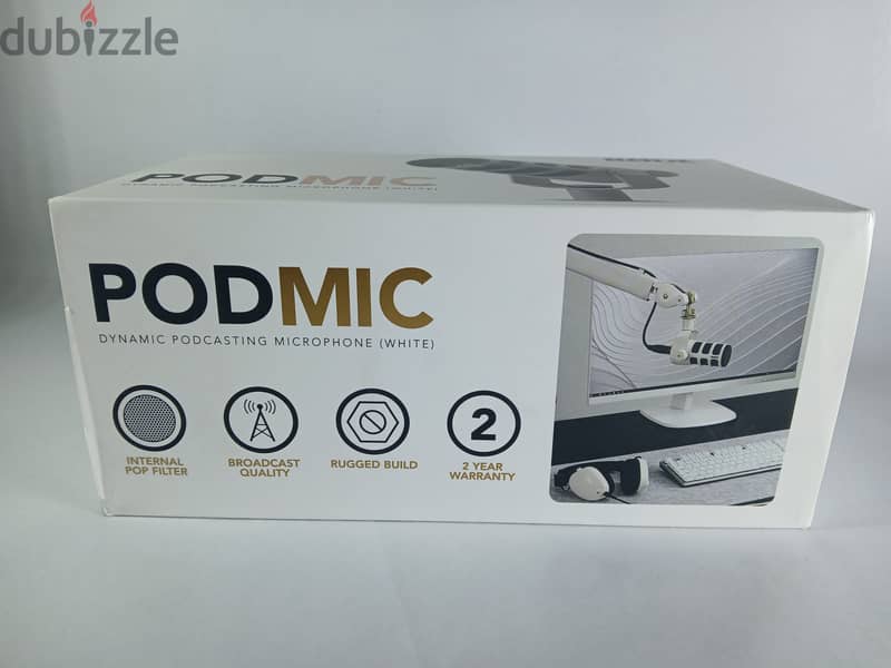 مايك RODE PODMIC XLR جديد متبرشم 10