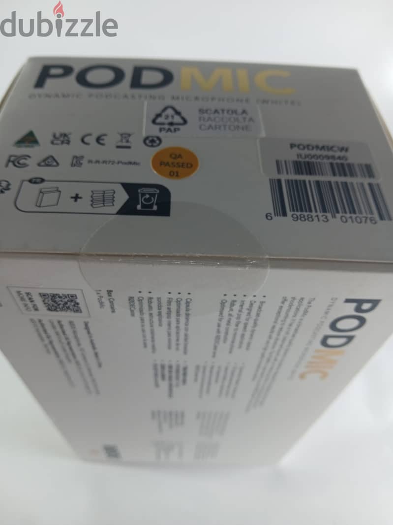 مايك RODE PODMIC XLR جديد متبرشم 13