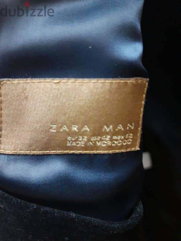 blazer Zara man بليزر زارا قطيفه 5