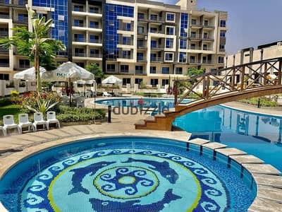 A repeated-floor apartment with a pool view, priced in USD, for sale next to Hagooga Restaurant in Isola Sheraton Compound (ISOLA SHERATON).