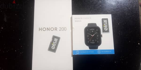 Honor 200 5G جديد لم يستخدم + Honor Choies Watch ضمان محلى