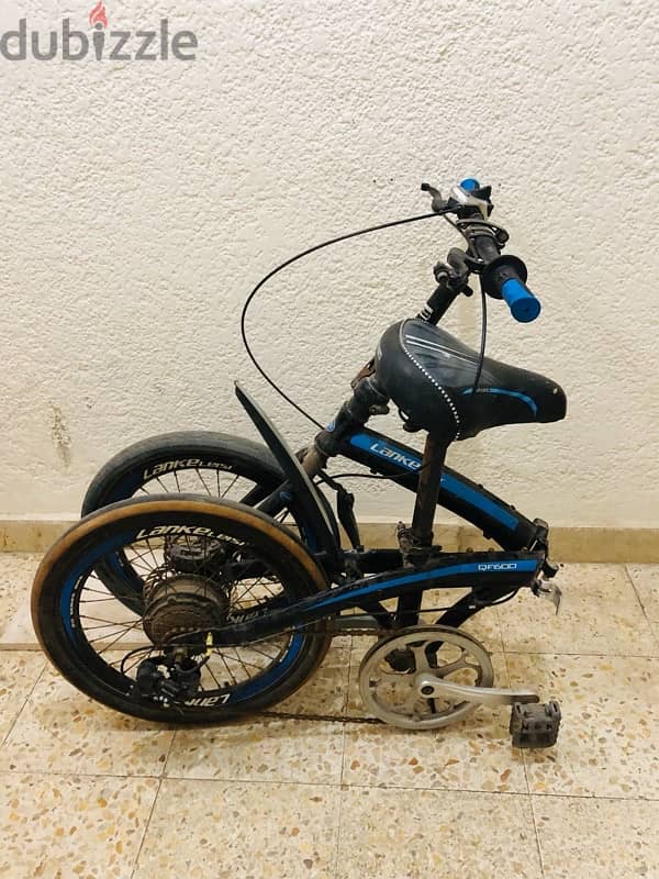 دراجه كهرباء قابله للطي / مطبق مقاس ٢٠ E-folding bike 0