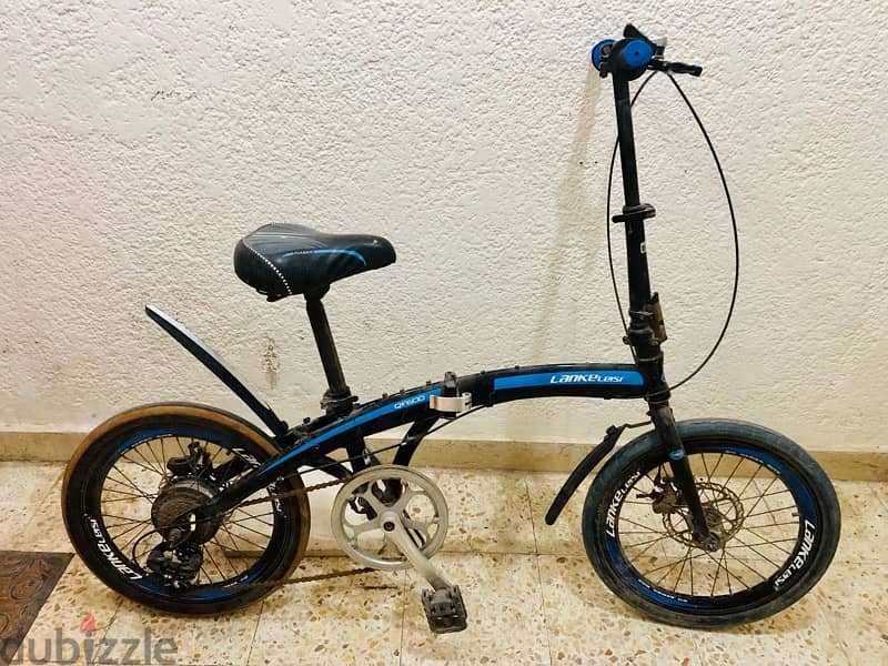 دراجه كهرباء قابله للطي / مطبق مقاس ٢٠ E-folding bike 1