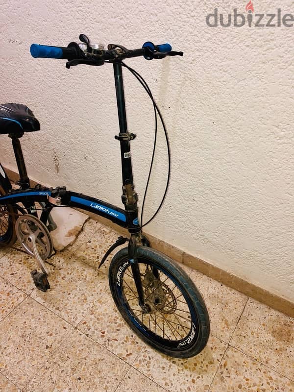 دراجه كهرباء قابله للطي / مطبق مقاس ٢٠ E-folding bike 2