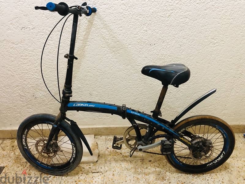 دراجه كهرباء قابله للطي / مطبق مقاس ٢٠ E-folding bike 6